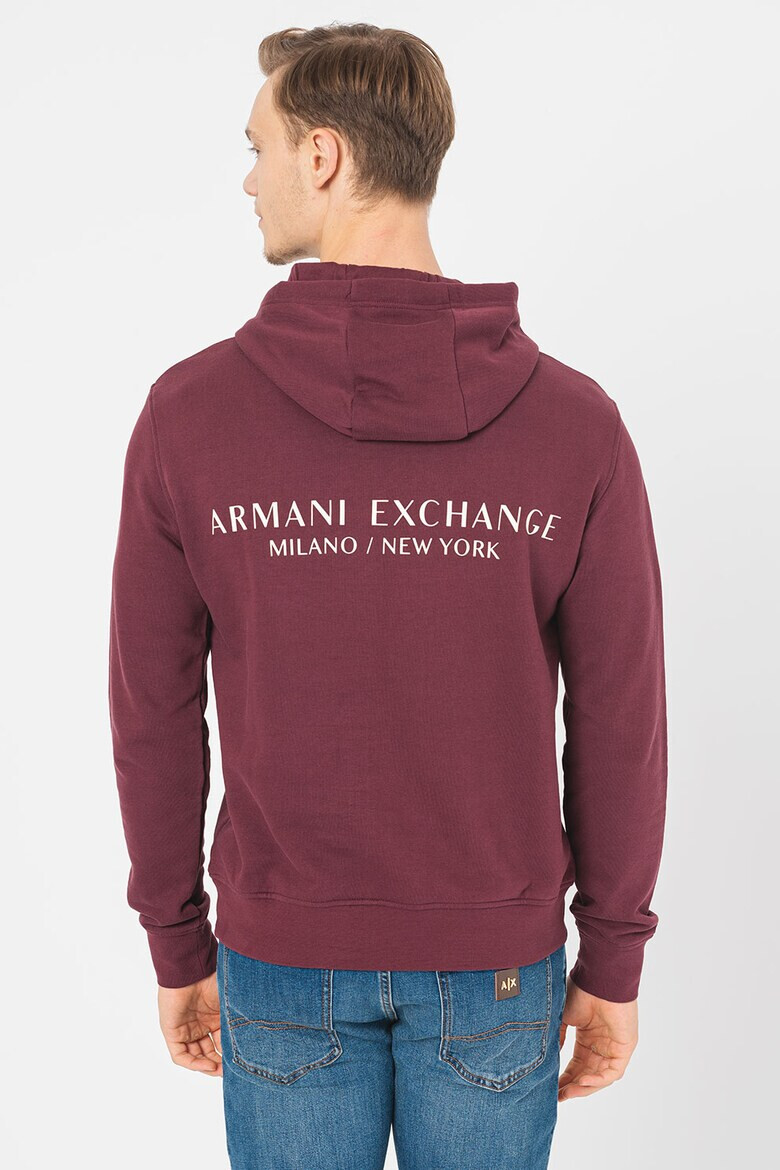 ARMANI EXCHANGE Памучно худи с лого - Pepit.bg