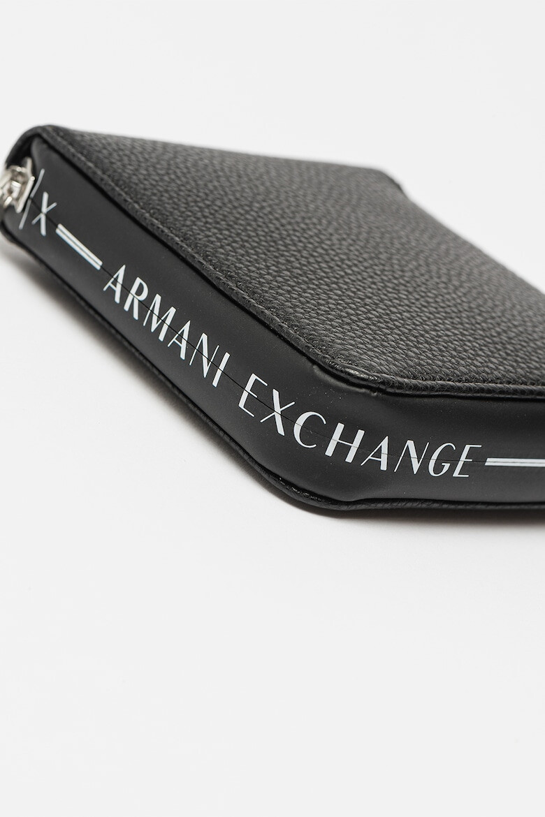 ARMANI EXCHANGE Портфейл от еко кожа с джоб за монети - Pepit.bg