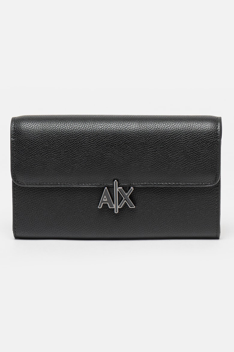 ARMANI EXCHANGE Портфейл от еко кожа с капаче - Pepit.bg