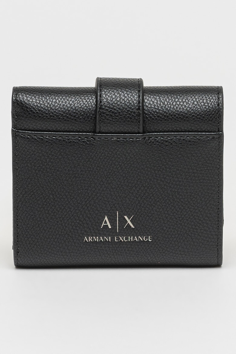 ARMANI EXCHANGE Портмоне от еко кожа с двойно прегъване - Pepit.bg