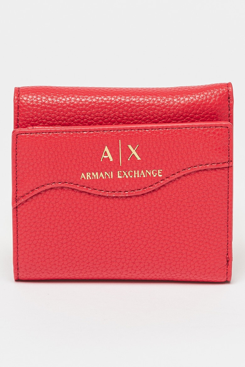 ARMANI EXCHANGE Портмоне от еко кожа с двойно прегъване - Pepit.bg