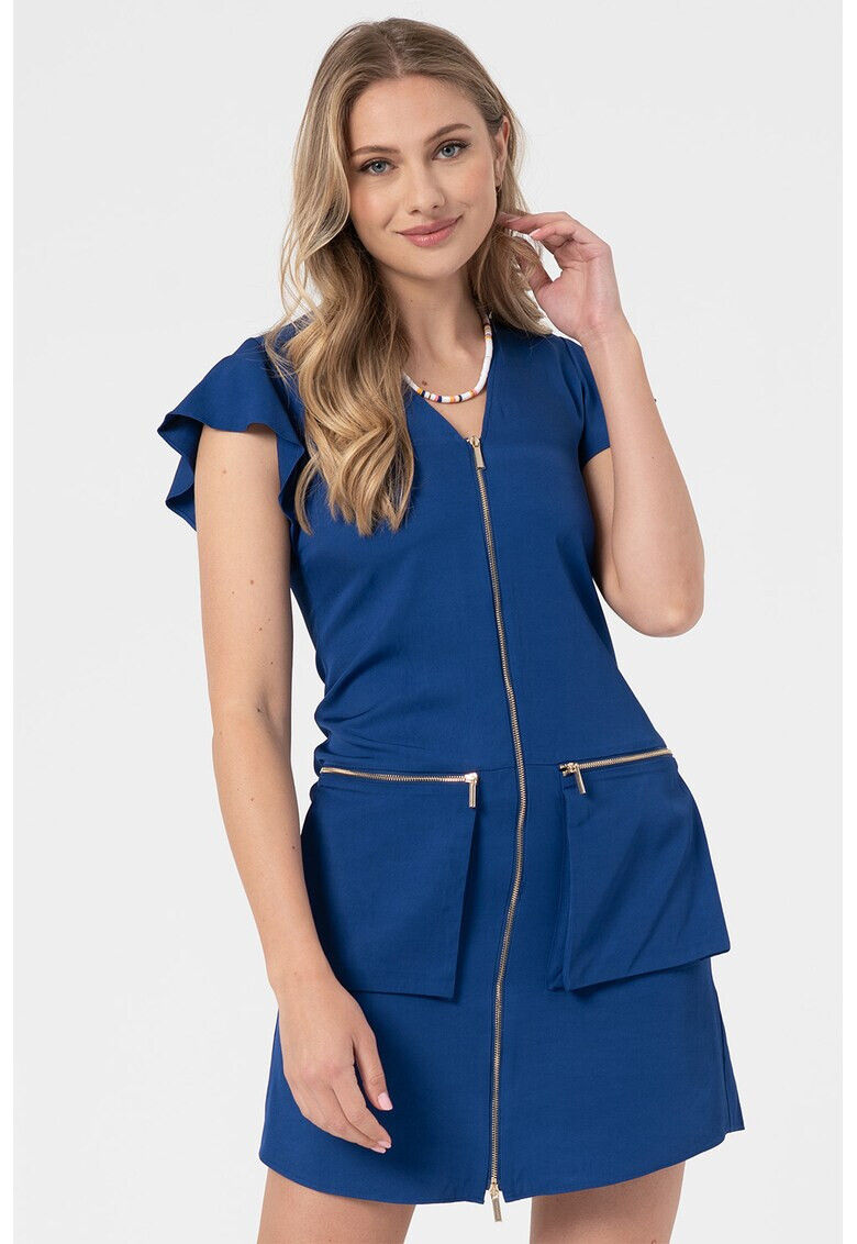 ARMANI EXCHANGE Права рокля с шпиц - Pepit.bg