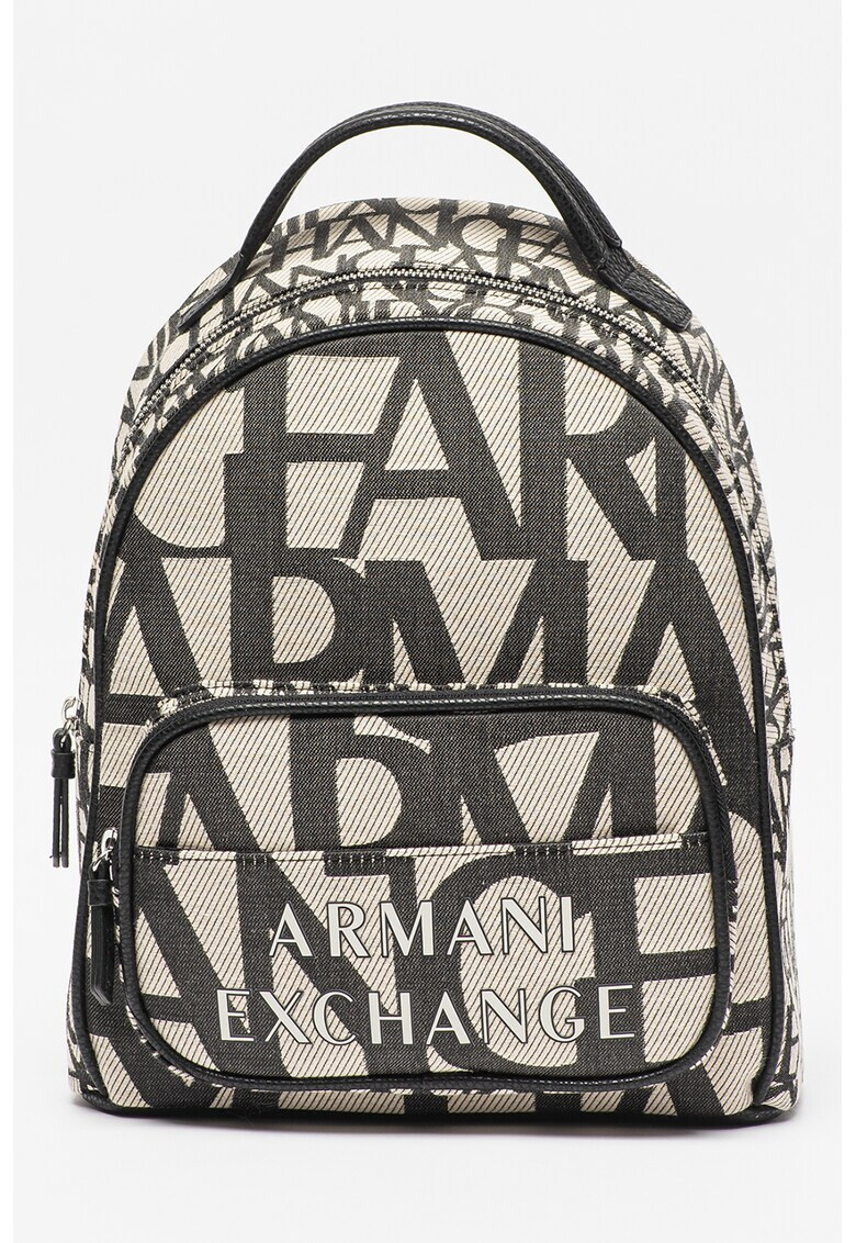 ARMANI EXCHANGE Раница с принт и лого - Pepit.bg