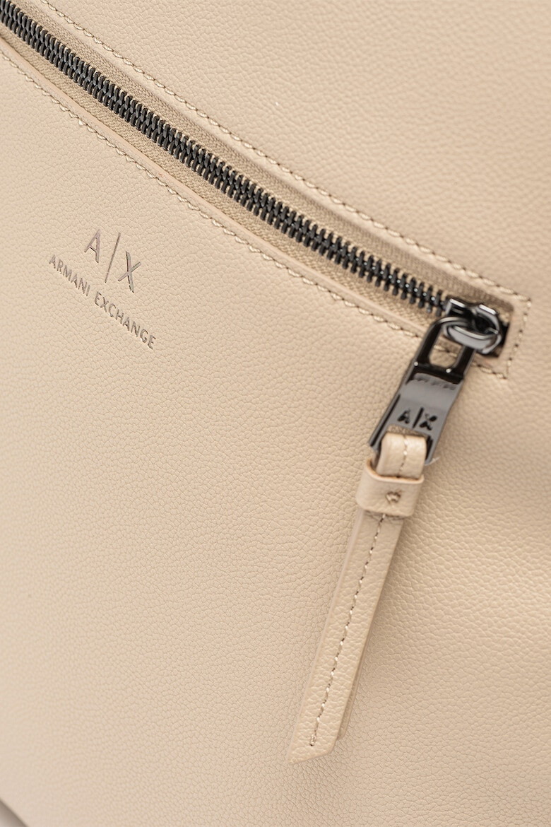 ARMANI EXCHANGE Раница от еко кожа с цип - Pepit.bg