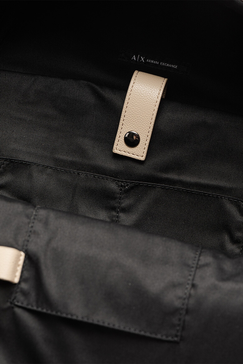 ARMANI EXCHANGE Раница от еко кожа с цип - Pepit.bg
