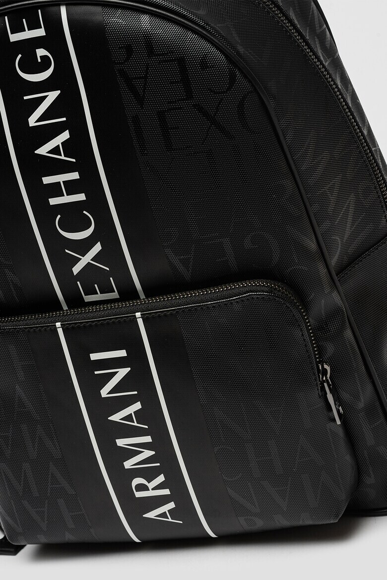 ARMANI EXCHANGE Раница с лого и преден джоб с цип - Pepit.bg