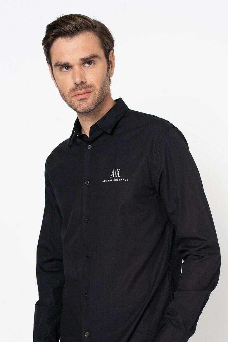 ARMANI EXCHANGE Риза с бродирано лого - Pepit.bg