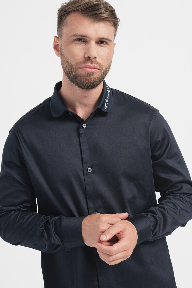 ARMANI EXCHANGE Риза с памук с лого - Pepit.bg