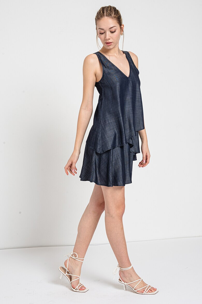 ARMANI EXCHANGE Рокля с дипли и шпиц - Pepit.bg