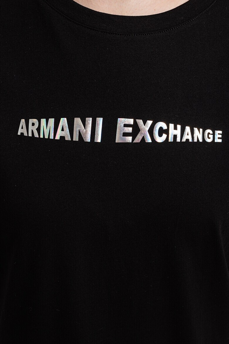 ARMANI EXCHANGE Рокля тип тениска с лого - Pepit.bg