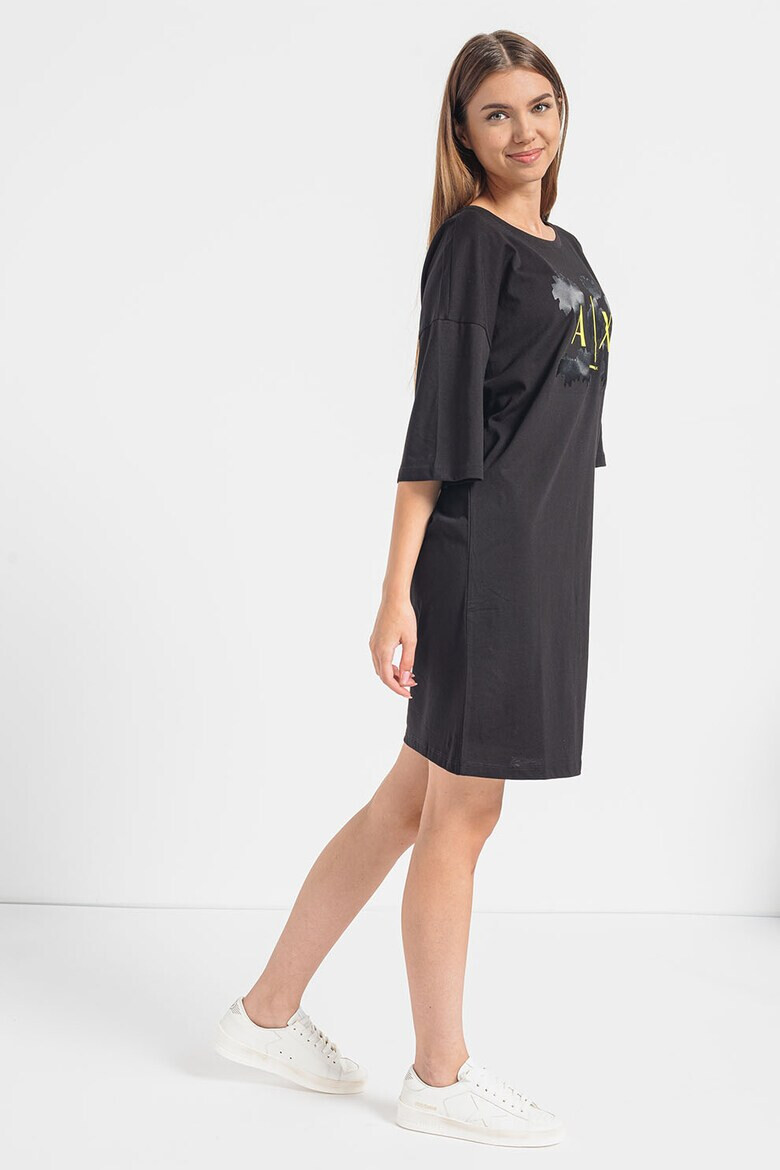 ARMANI EXCHANGE Рокля тип тениска с лого - Pepit.bg