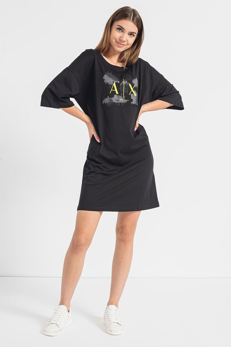 ARMANI EXCHANGE Рокля тип тениска с лого - Pepit.bg