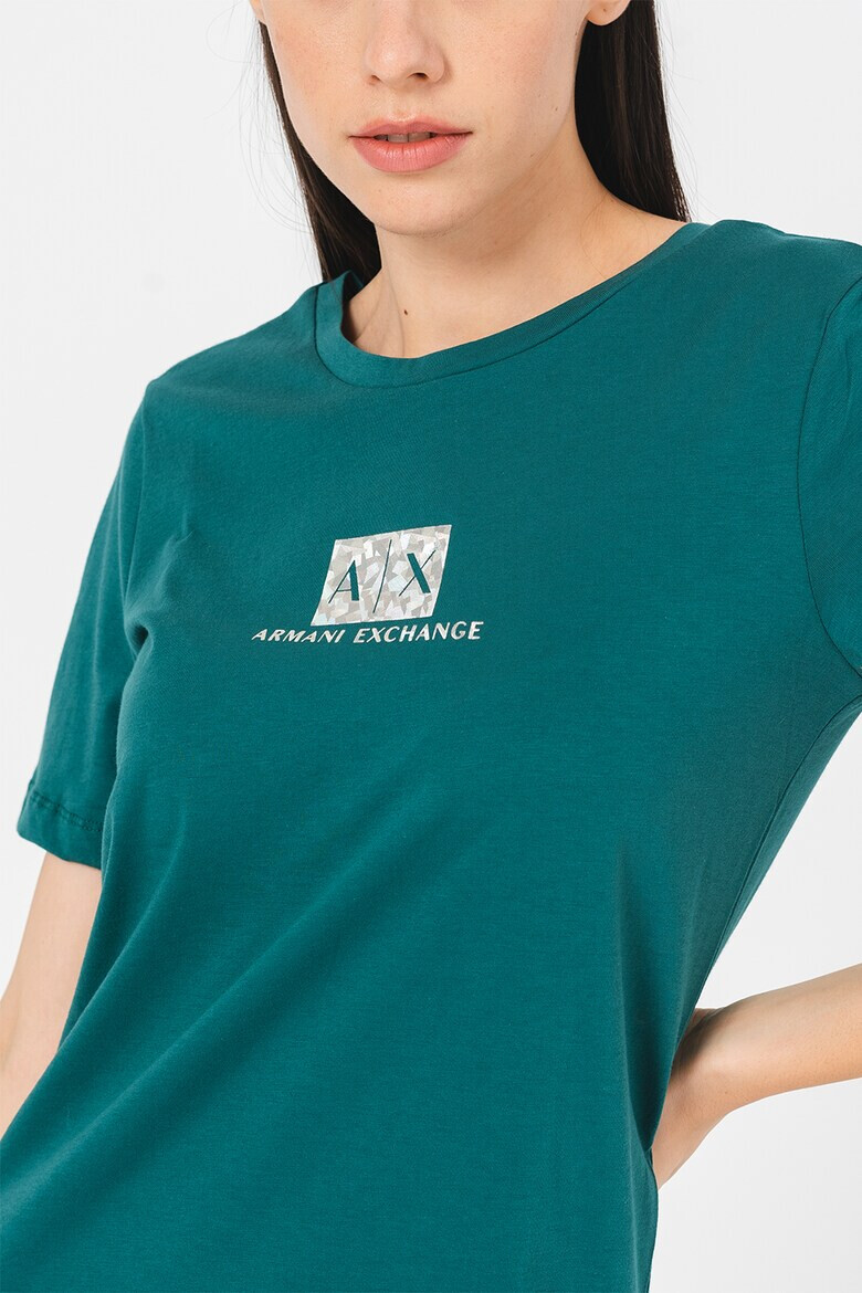 ARMANI EXCHANGE Рокля тип тениска с лого - Pepit.bg
