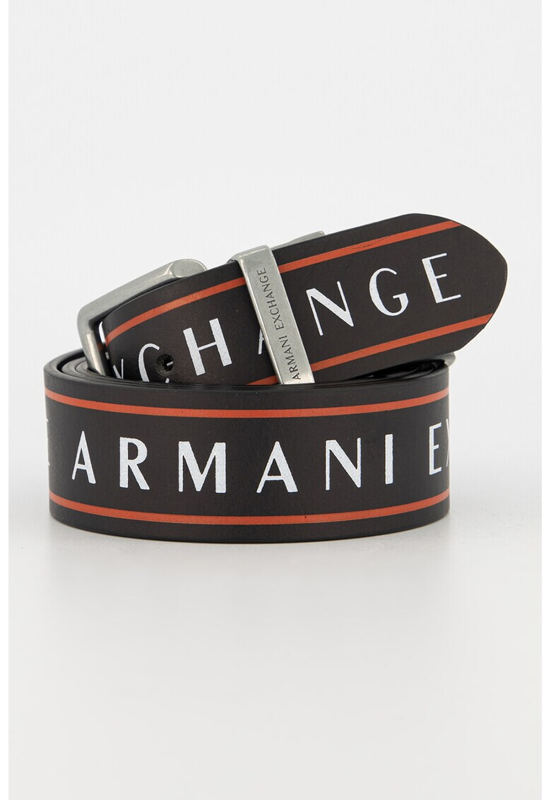 ARMANI EXCHANGE Кожен колан с лого - Pepit.bg