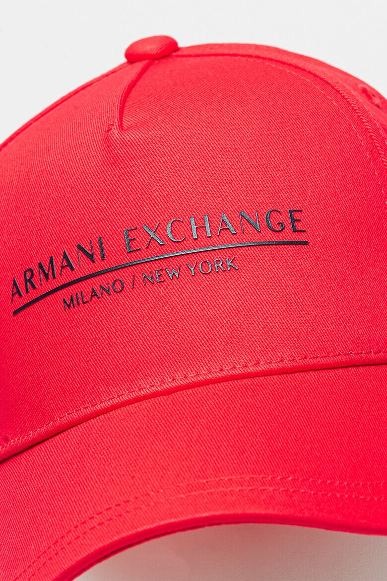 ARMANI EXCHANGE Памучна шапка с лого - Pepit.bg
