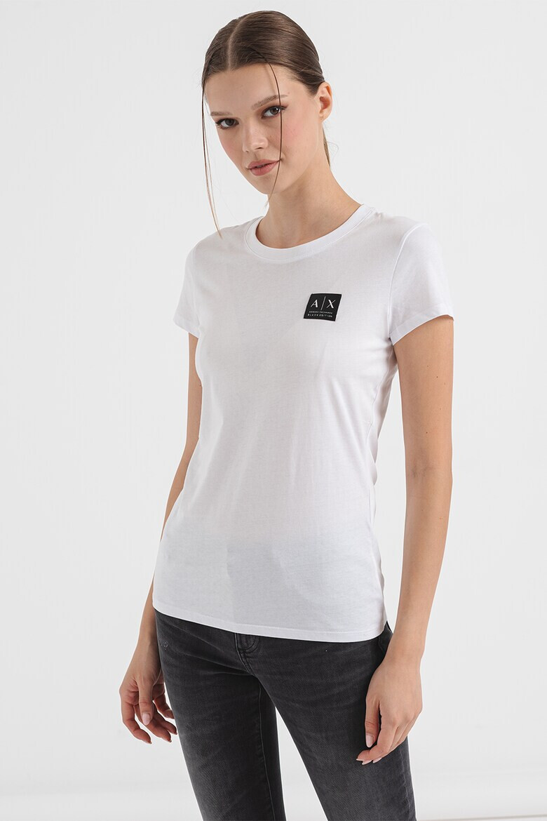ARMANI EXCHANGE Слим памучна тениска - Pepit.bg