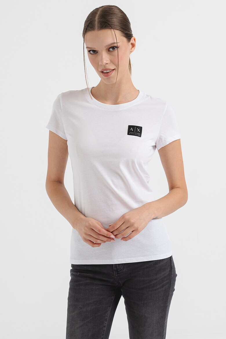 ARMANI EXCHANGE Слим памучна тениска - Pepit.bg