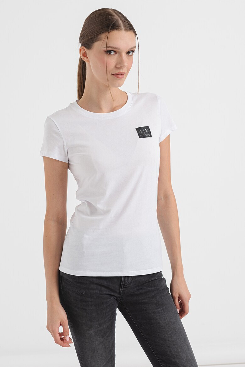 ARMANI EXCHANGE Слим памучна тениска - Pepit.bg
