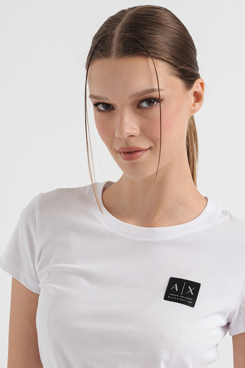 ARMANI EXCHANGE Слим памучна тениска - Pepit.bg