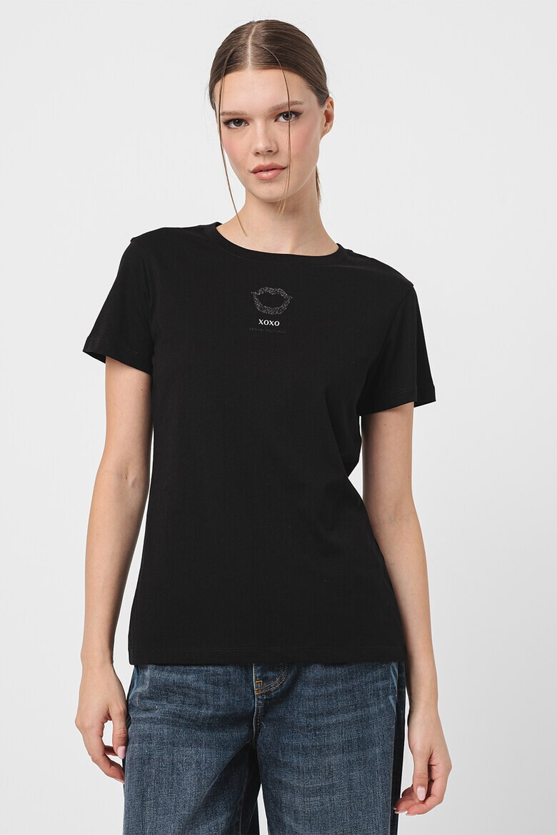 ARMANI EXCHANGE Слим памучна тениска - Pepit.bg