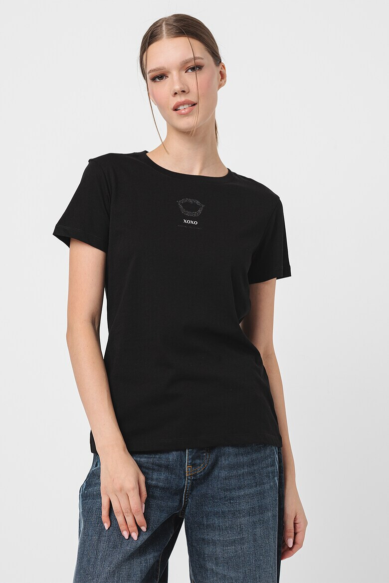 ARMANI EXCHANGE Слим памучна тениска - Pepit.bg