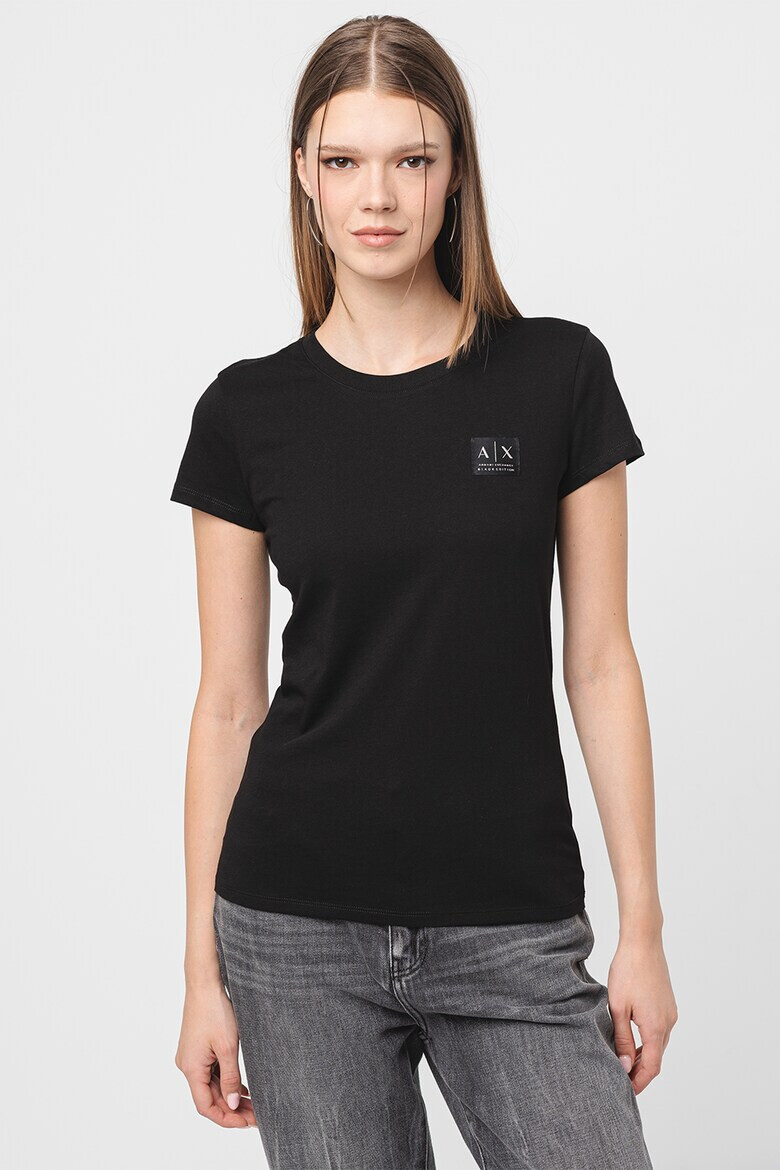 ARMANI EXCHANGE Слим памучна тениска - Pepit.bg