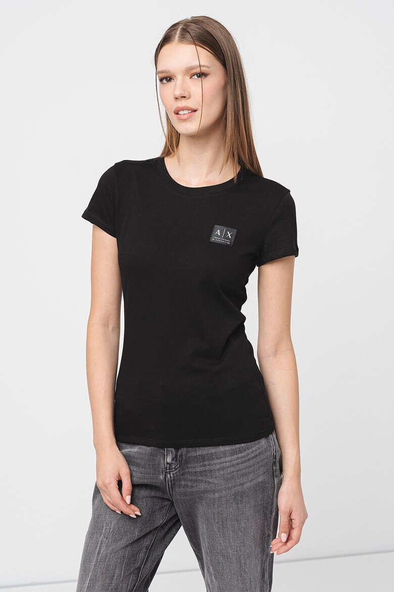 ARMANI EXCHANGE Слим памучна тениска - Pepit.bg