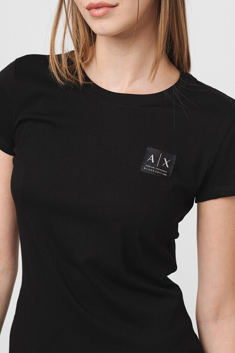 ARMANI EXCHANGE Слим памучна тениска - Pepit.bg