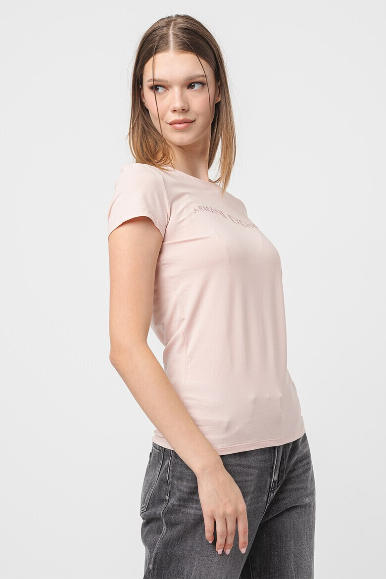ARMANI EXCHANGE Слим тениска с лого - Pepit.bg