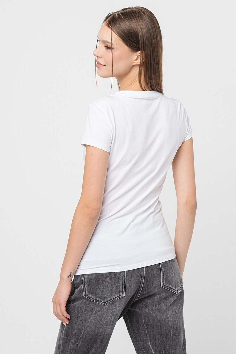 ARMANI EXCHANGE Слим тениска с лого - Pepit.bg