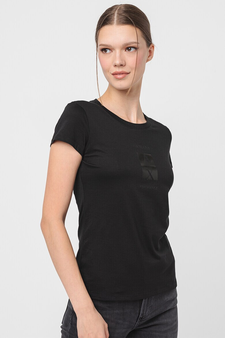 ARMANI EXCHANGE Слим тениска с лого - Pepit.bg