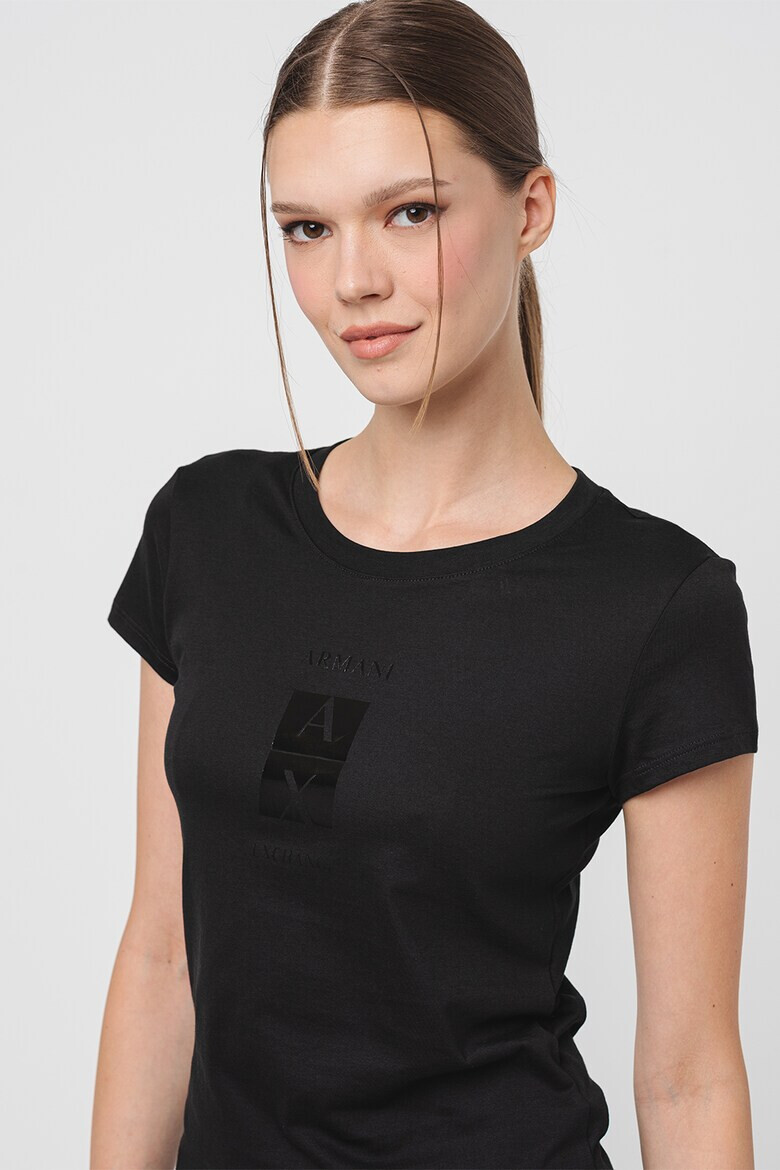 ARMANI EXCHANGE Слим тениска с лого - Pepit.bg