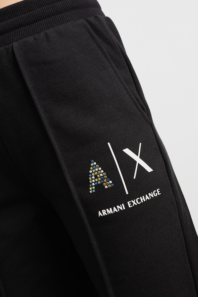 ARMANI EXCHANGE Спортен панталон с висока талия и връзка - Pepit.bg