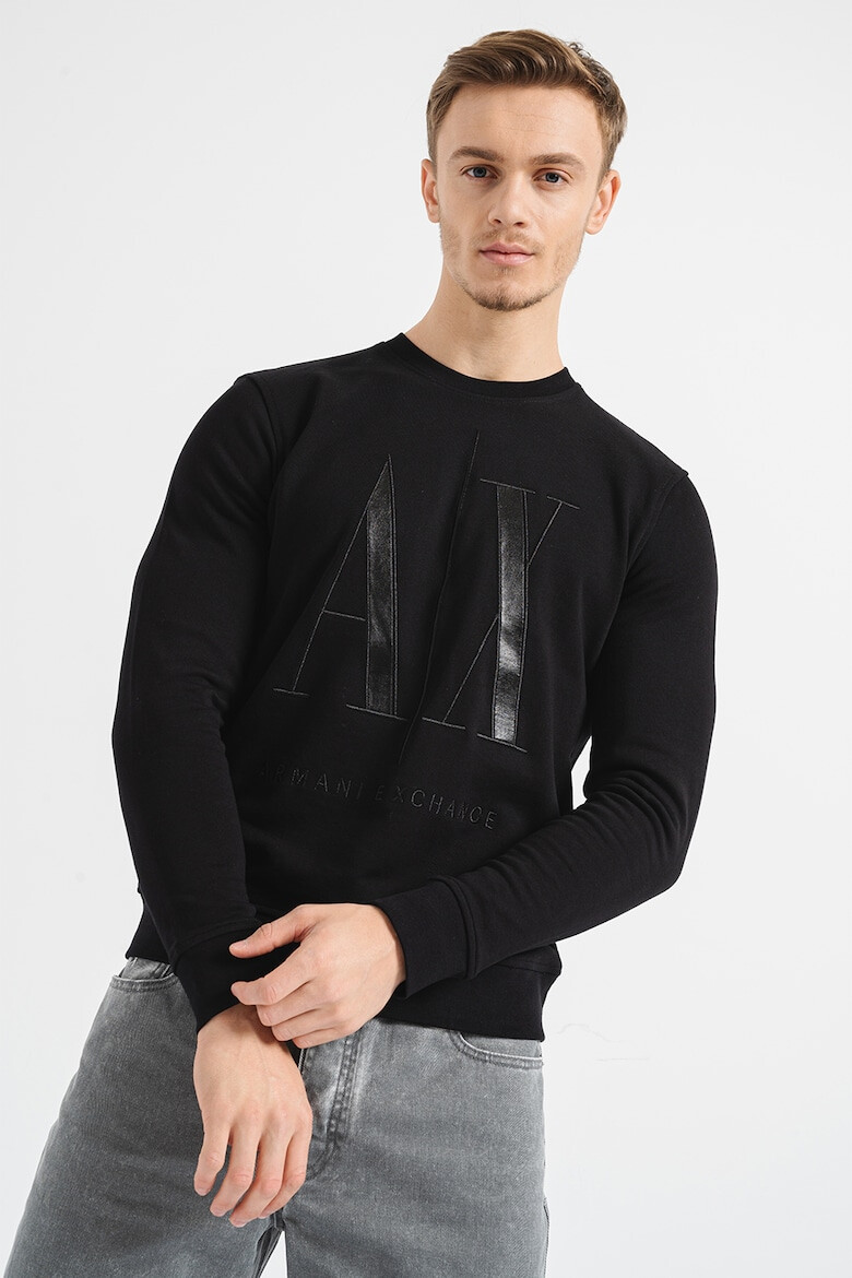 ARMANI EXCHANGE Суитшърт с бродирано лого - Pepit.bg