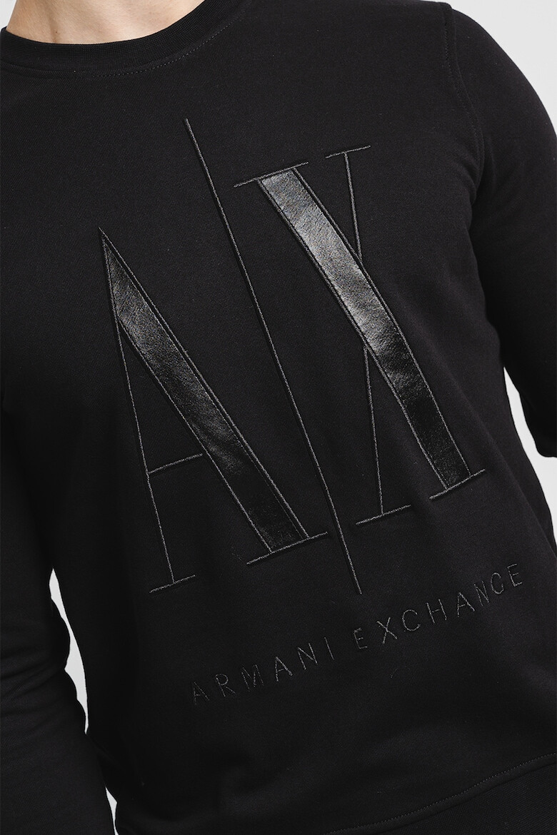 ARMANI EXCHANGE Суитшърт с бродирано лого - Pepit.bg