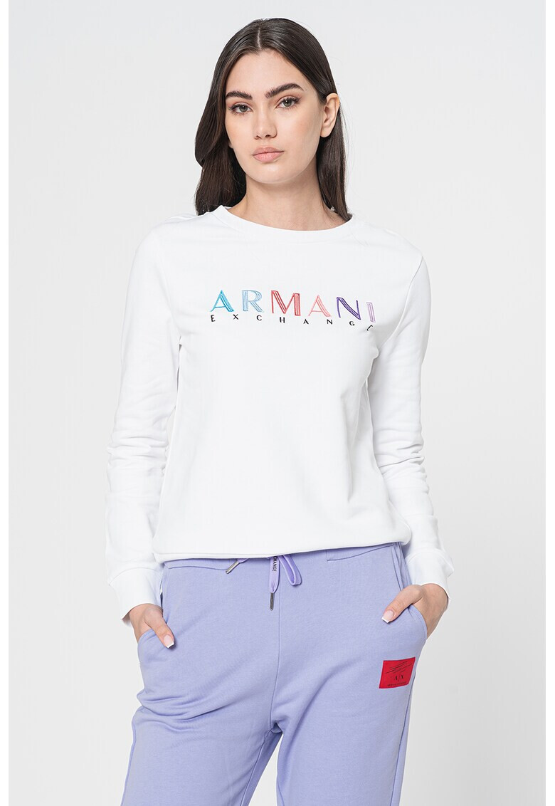 ARMANI EXCHANGE Суитшърт с бродирано лого - Pepit.bg