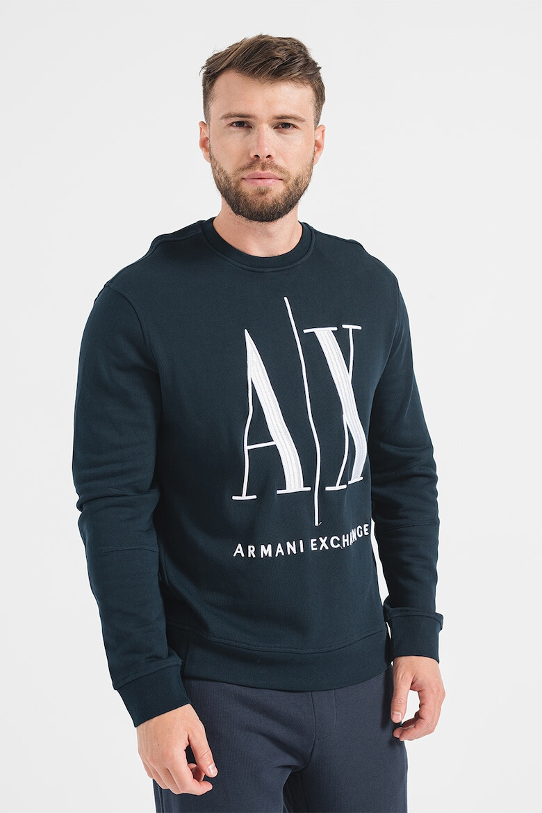 ARMANI EXCHANGE Суитшърт с бродирано лого - Pepit.bg