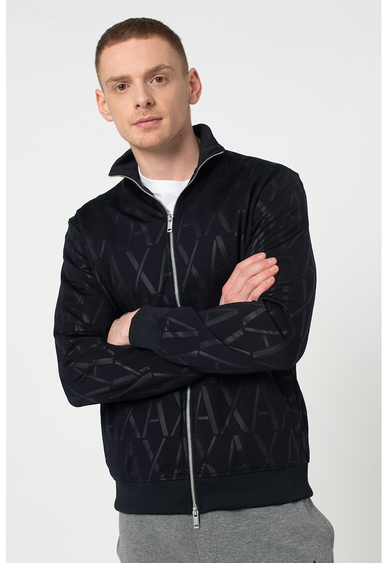 ARMANI EXCHANGE Суитшърт с цип и лого - Pepit.bg