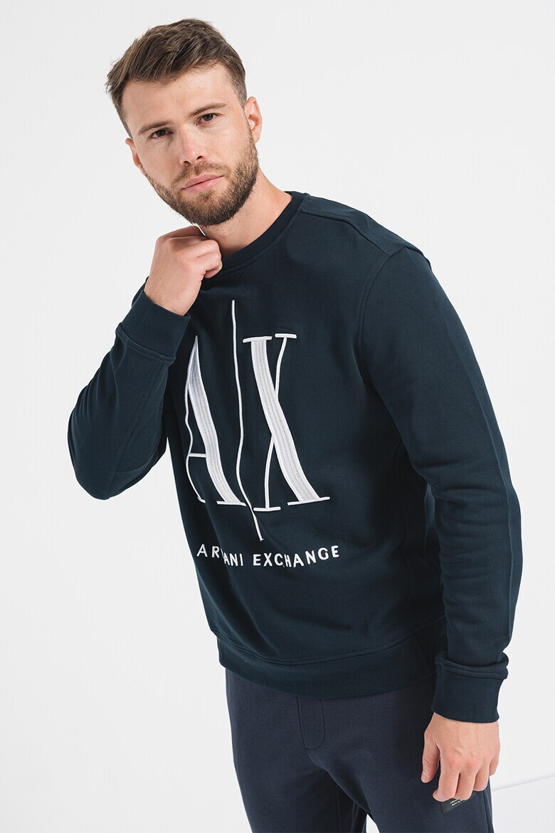 ARMANI EXCHANGE Суитшърт с бродирано лого - Pepit.bg