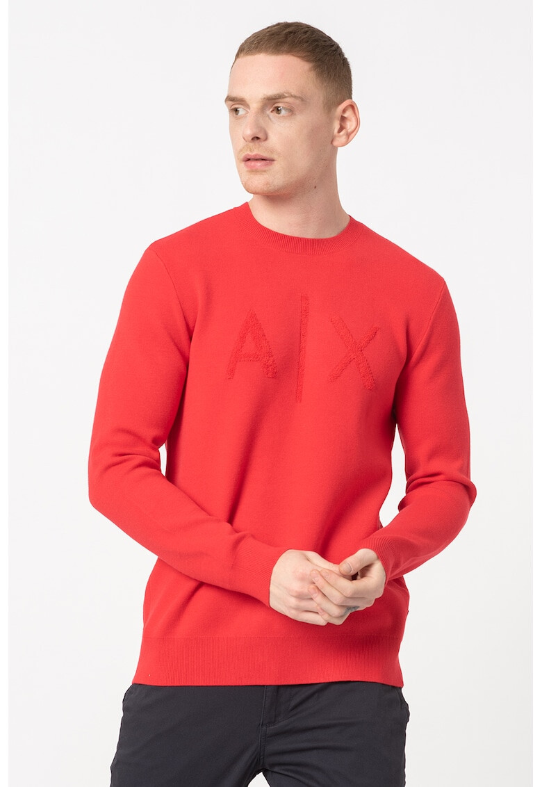 ARMANI EXCHANGE Суитшърт с овално деколте - Pepit.bg