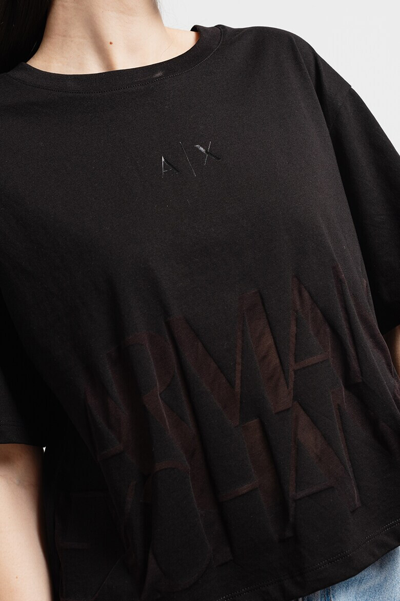 ARMANI EXCHANGE Свободна тениска с лого - Pepit.bg