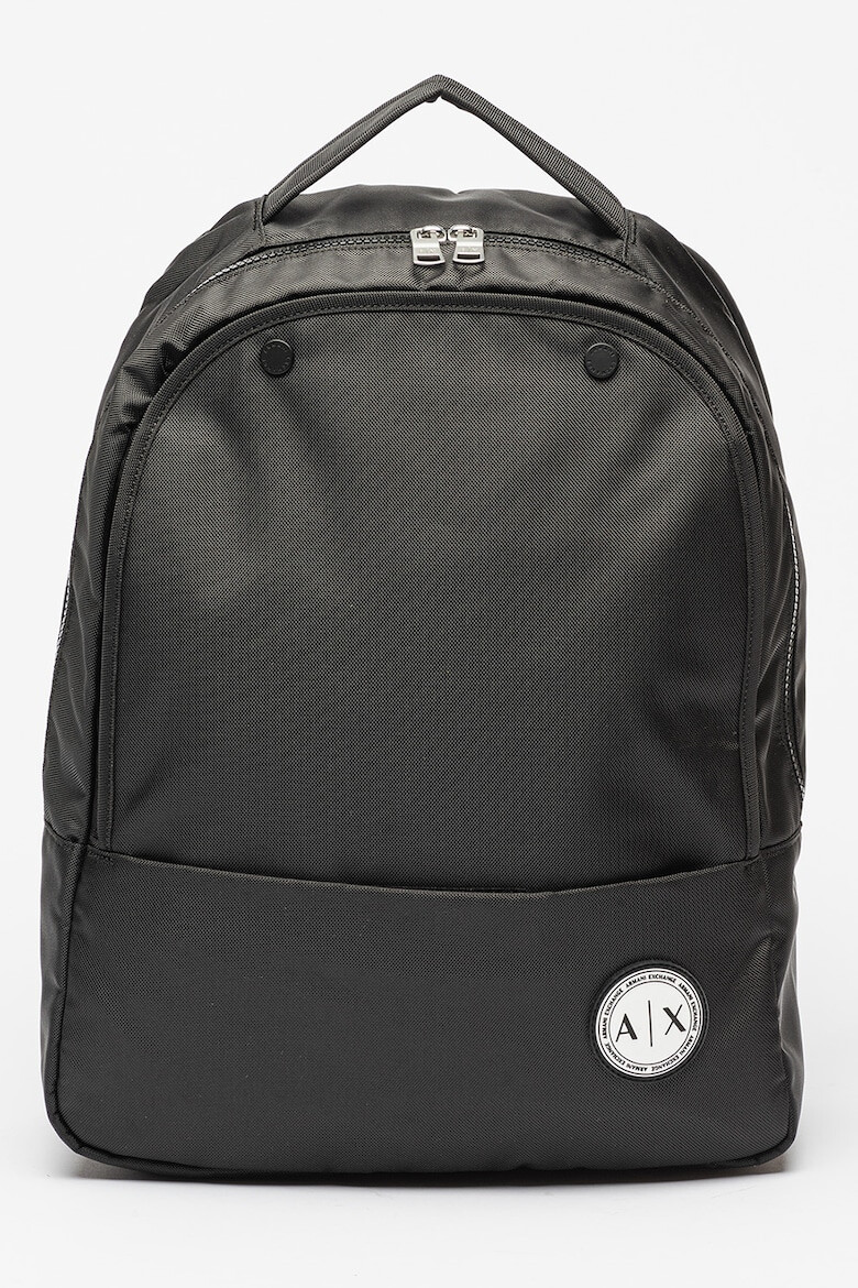 ARMANI EXCHANGE Текстилна раница с джоб с капса - Pepit.bg