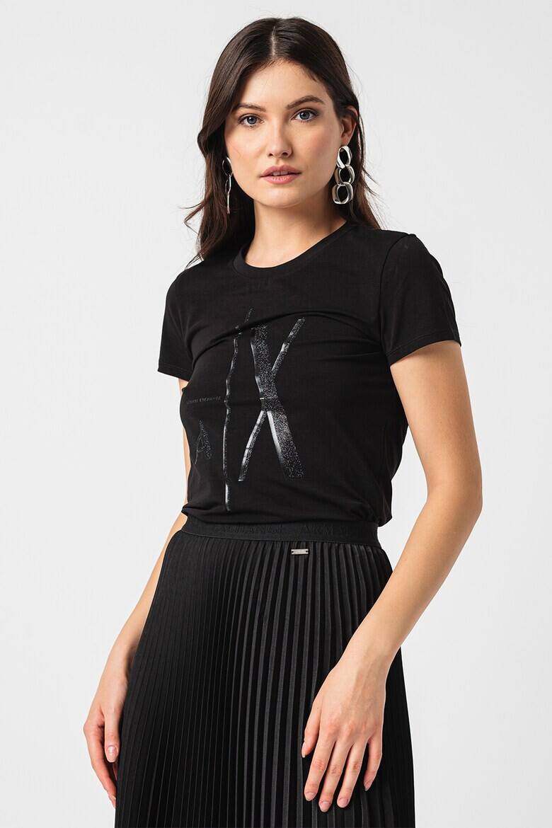 ARMANI EXCHANGE Тениска на лога - Pepit.bg
