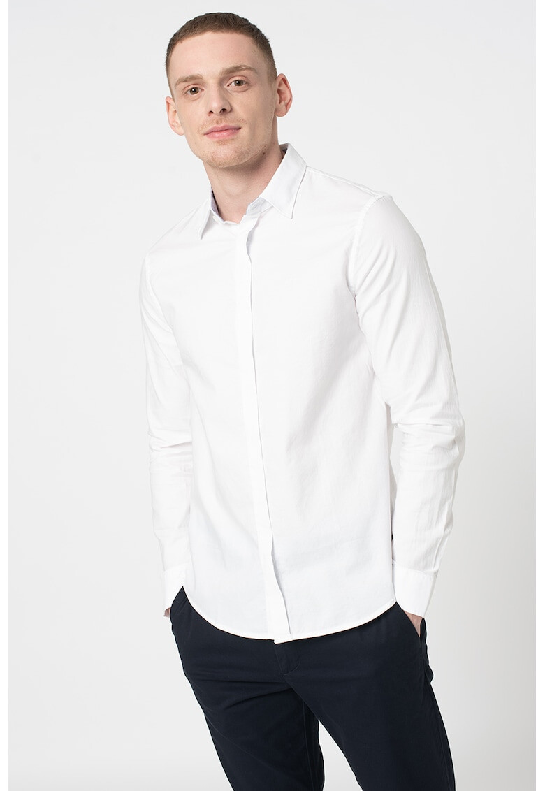 ARMANI EXCHANGE Тениска по тялото - Pepit.bg