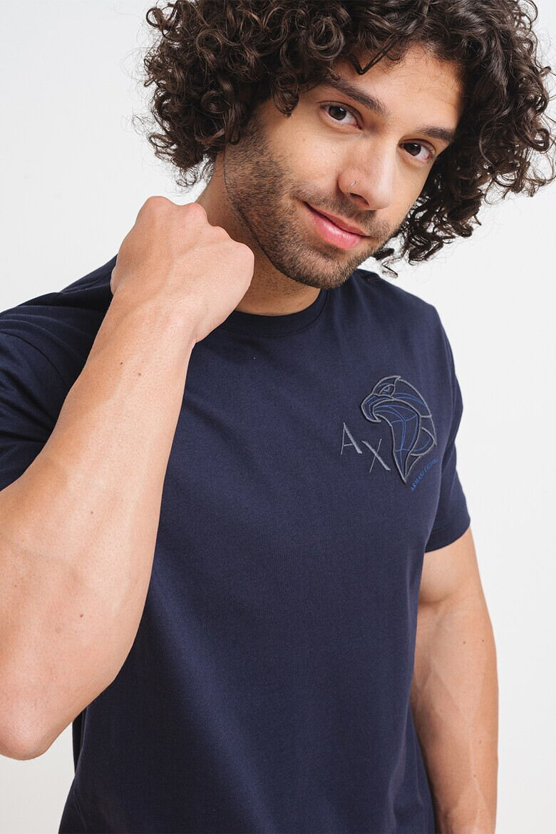 ARMANI EXCHANGE Тениска с бродерия - Pepit.bg