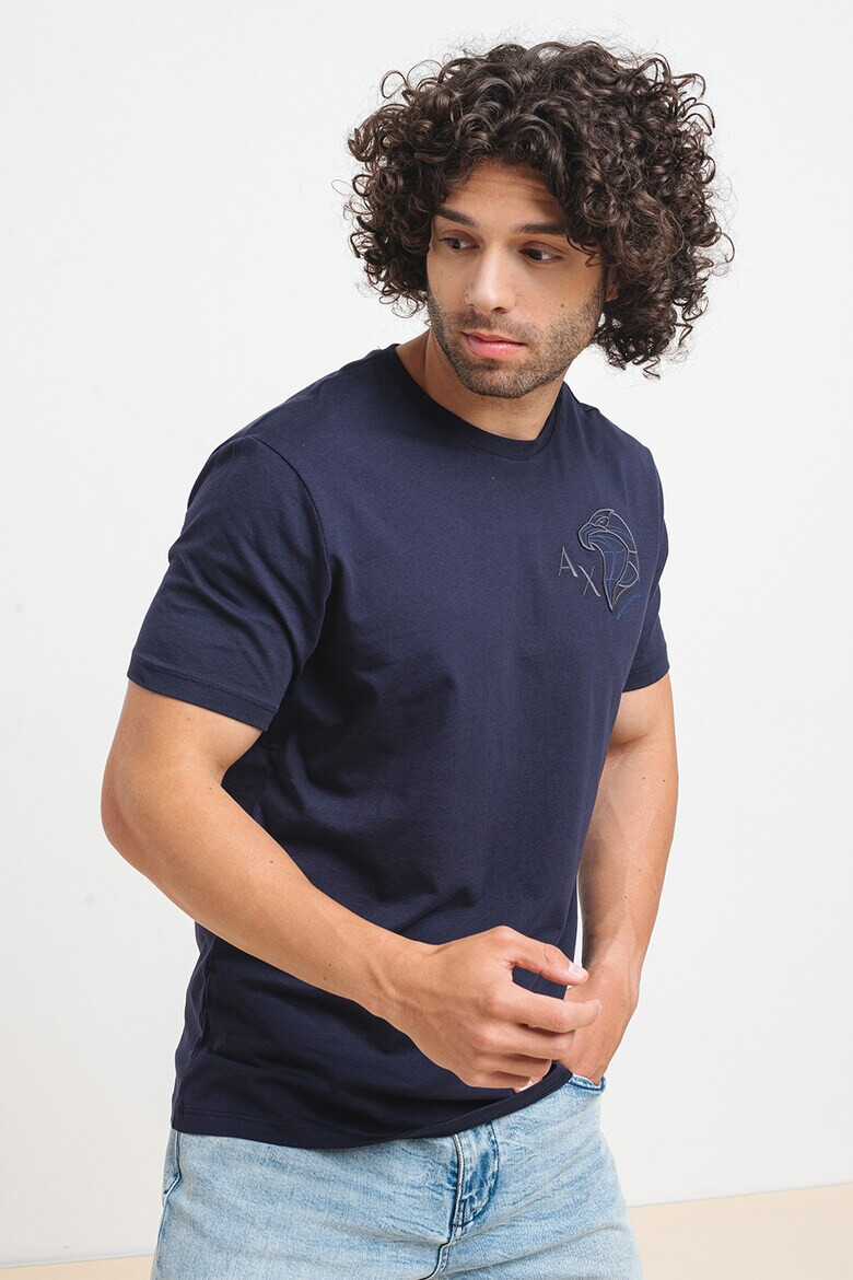 ARMANI EXCHANGE Тениска с бродерия - Pepit.bg