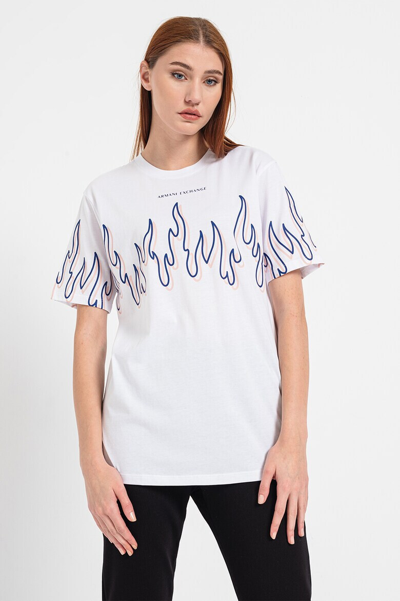 ARMANI EXCHANGE Тениска с фигурална шарка - Pepit.bg