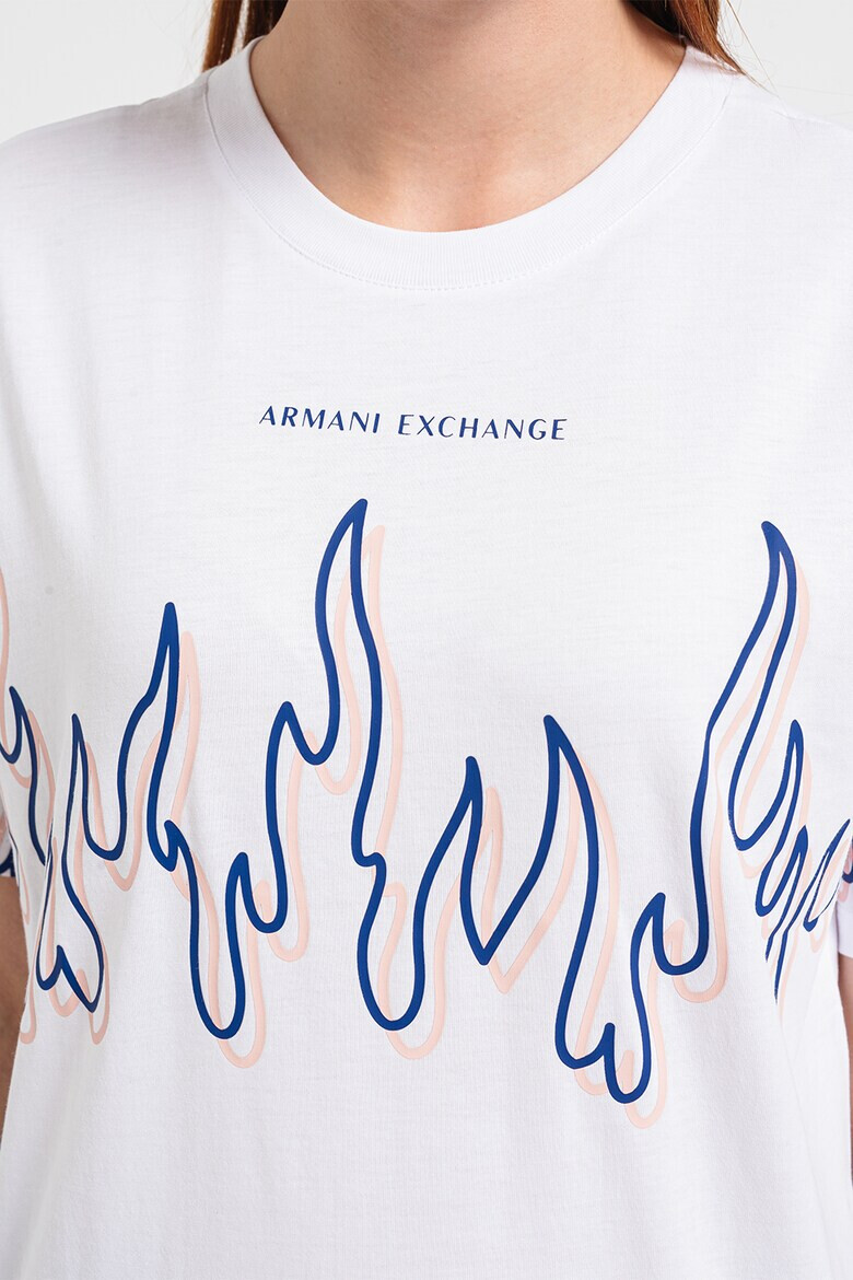 ARMANI EXCHANGE Тениска с фигурална шарка - Pepit.bg