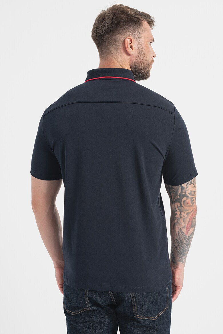 ARMANI EXCHANGE Тениска с яка и лого - Pepit.bg