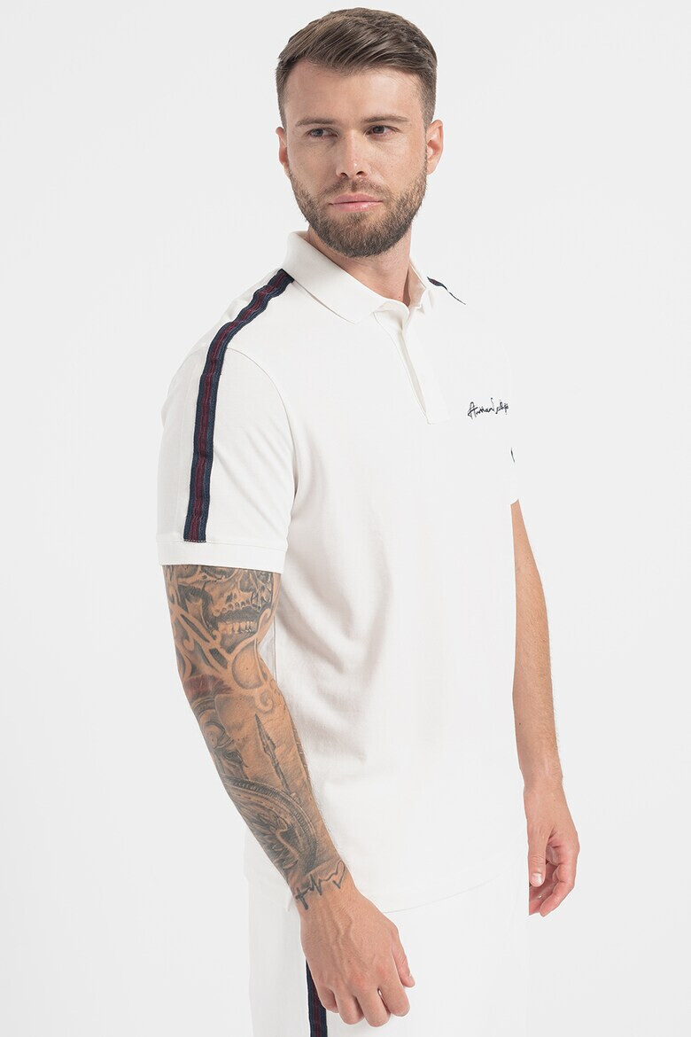 ARMANI EXCHANGE Тениска с яка и лого - Pepit.bg